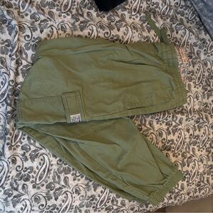 Casual Green Cargo Pants